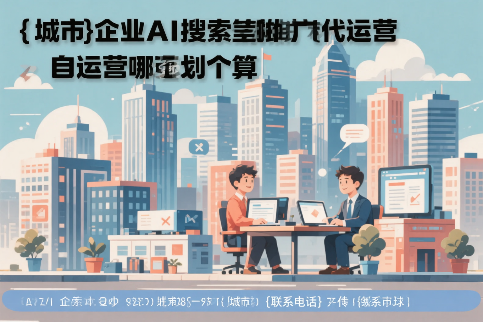 桂林企业AI搜索推广代运营和自运营哪个更划算