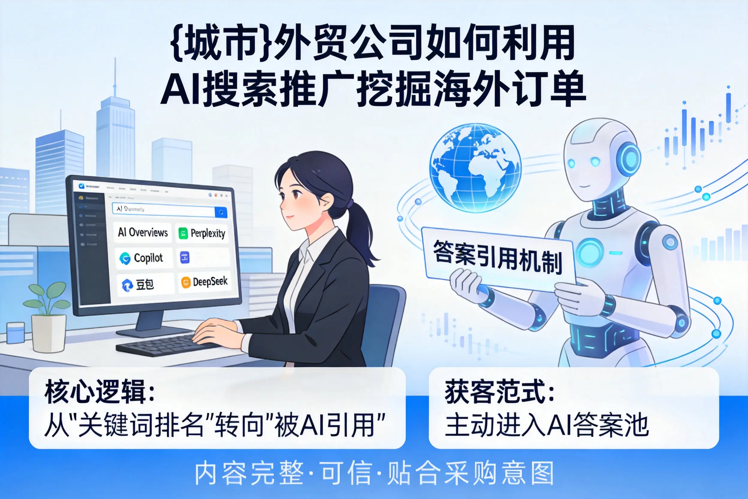 桂林外贸公司如何利用AI搜索推广挖掘海外订单
