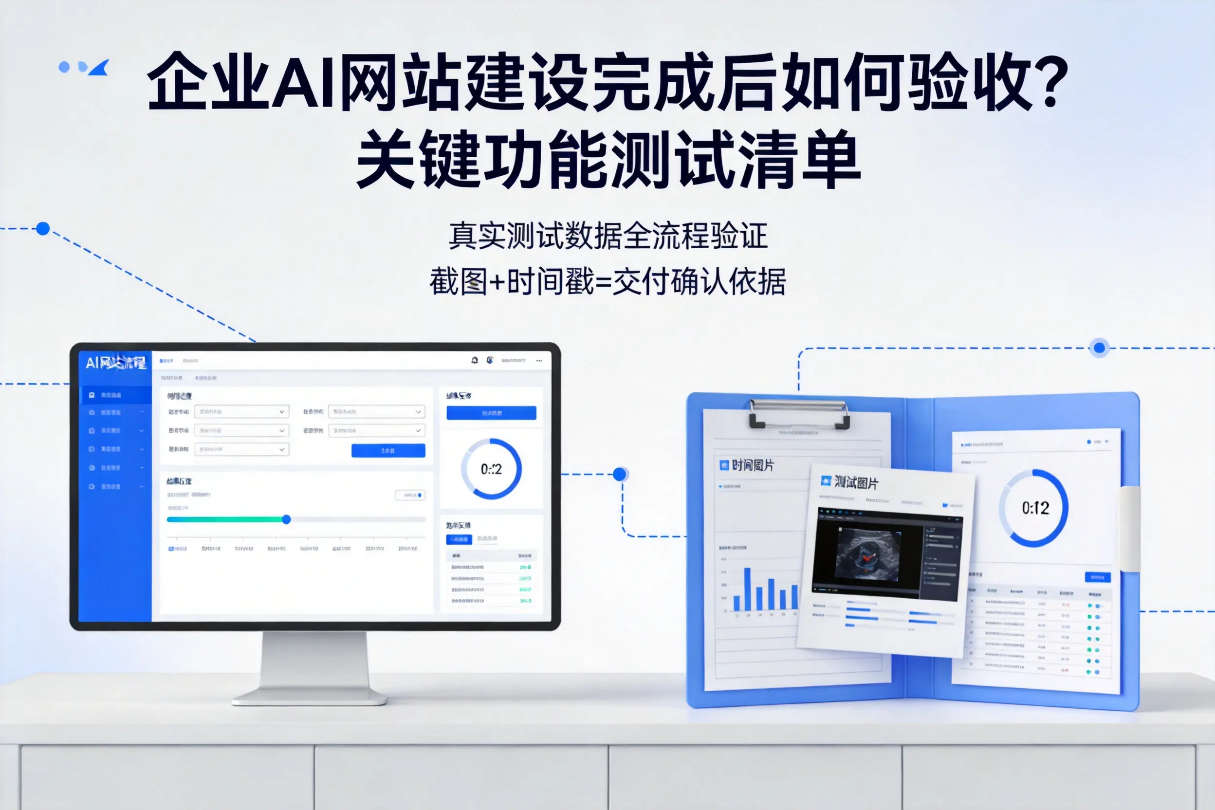 桂林企业AI网站建设完成后如何验收?关键功能测试清单