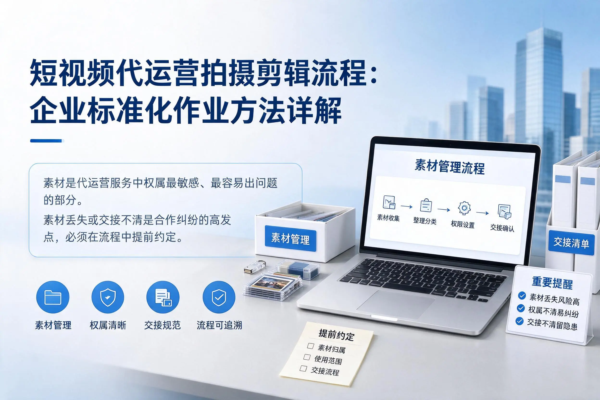 短视频代运营拍摄剪辑流程:桂林企业标准化作业方法详解